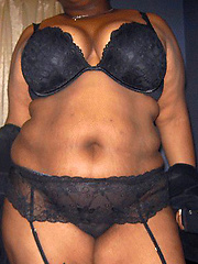 Old black whores in action