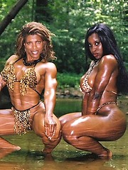 Muscle Black Women