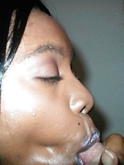 Dick feels good inside black cutie avid mouth