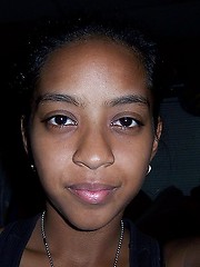 Deep nub pounding for black amateur girl